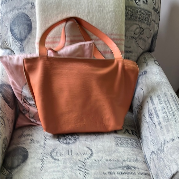 Kiko Handbags - Kiko Orange Tote Bag Stylish Shoulder Tote leather